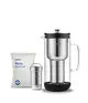 Aarke Purifier waterfilterkan met RVS-filterpatroon en navulzak Pure filterkorrels