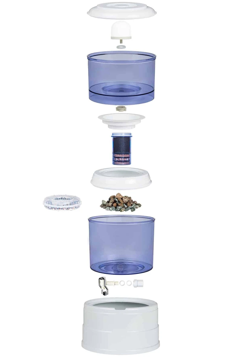 Aqualine AQV 5 ABS compact waterfilter op aanrecht