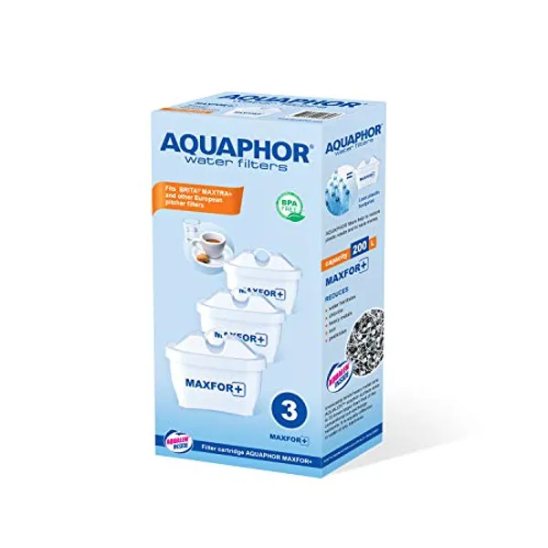 AQUAPHOR Maxfor+ 3-pack verpakking met drie filterpatronen