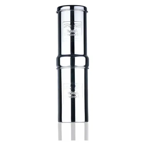 British Berkefeld 1 liter draagbaar RVS zwaartekracht waterfilter