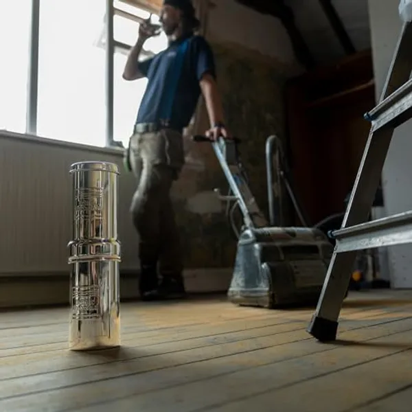 British Berkefeld 1 liter waterfilter in gebruik