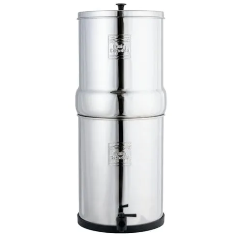 British Berkefeld 6 liter RVS zwaartekracht waterfilter