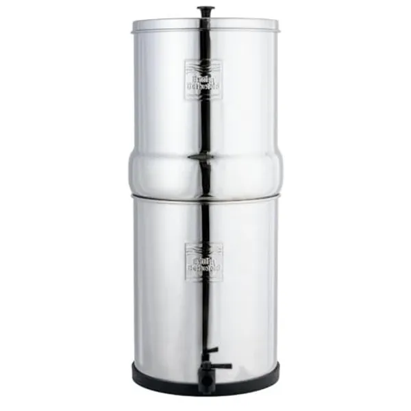 British Berkefeld 6 liter RVS zwaartekracht waterfilter
