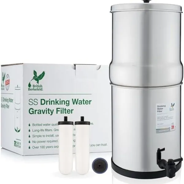 British Berkefeld 12 liter compleet met doos en filterelementen