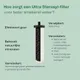 Ultra Sterasyl filterelement close-up keramische buitenkant