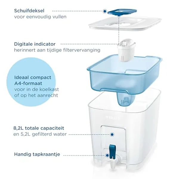 BRITA Flow Waterdispenser 8,2 Liter afbeelding 3 — alt-tekst aanvullen