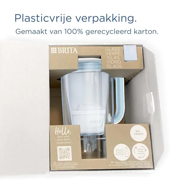 BRITA Glazen Waterfilterkan 2,5 Liter afbeelding 7 — alt-tekst aanvullen