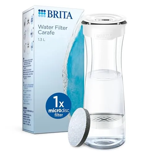 BRITA Waterfilterkaraf 1,3 liter met verpakking en MicroDisc filter