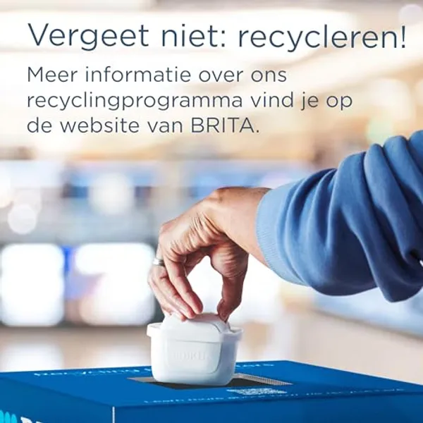 BRITA filterpatroon recycleren via het BRITA recyclingprogramma
