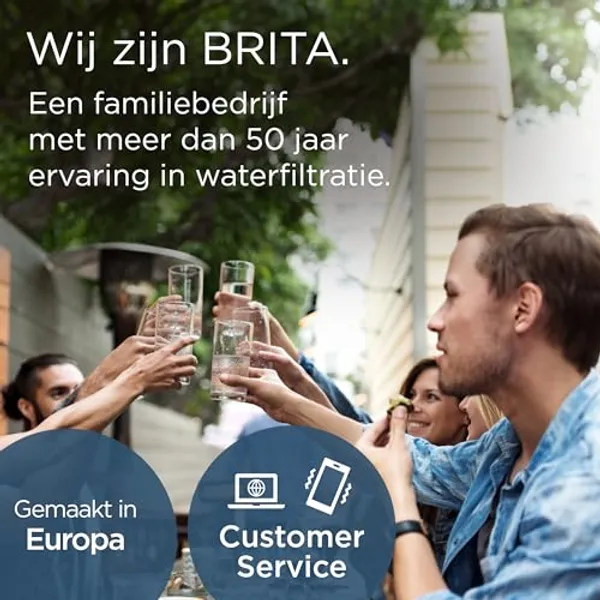 BRITA familiebedrijf met meer dan 50 jaar ervaring, gemaakt in Europa
