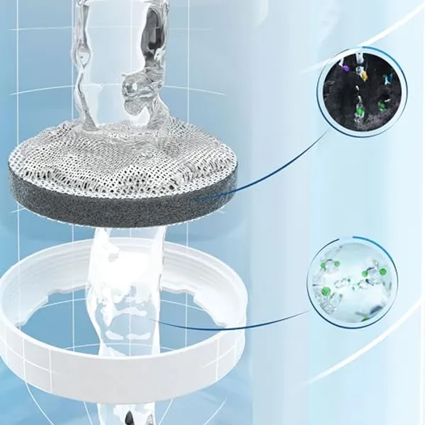 MicroDisc geïnstalleerd in BRITA waterfilterfles