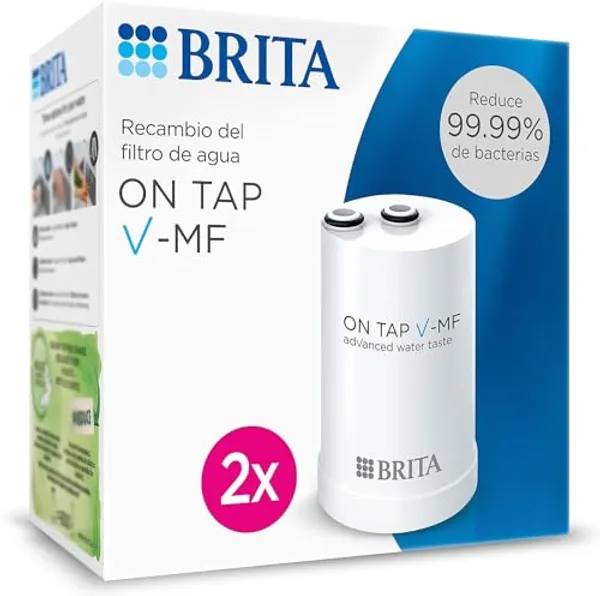 BRITA ON TAP V-MF vervangingsfilterpatroon 2-pack