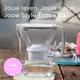 BRITA Style Essential waterfilterkan op tafel, 2,4 liter inhoud