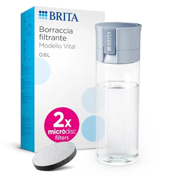 BRITA Waterfilterfles Vital 600ml met MicroDisc filter