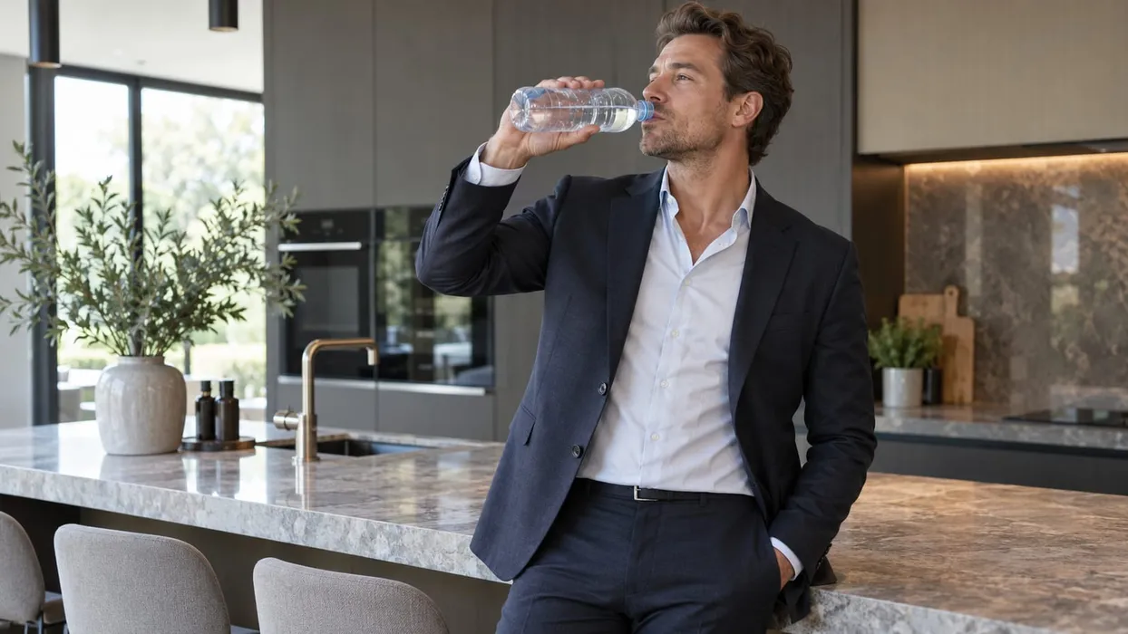 Cover for Flessenwater vormt een gezondheidsrisico door plastic deeltjes