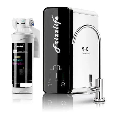 Frizzlife PD600-TAM3 omgekeerde osmose systeem met TAM3 filter en drinkkraan