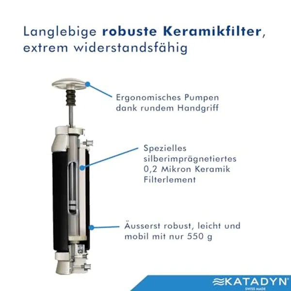 Katadyn Pocket Black Edition Waterfilter afbeelding 4 — alt-tekst aanvullen