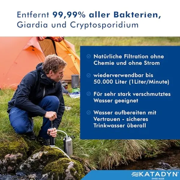 Katadyn Pocket Black Edition Waterfilter afbeelding 6 — alt-tekst aanvullen