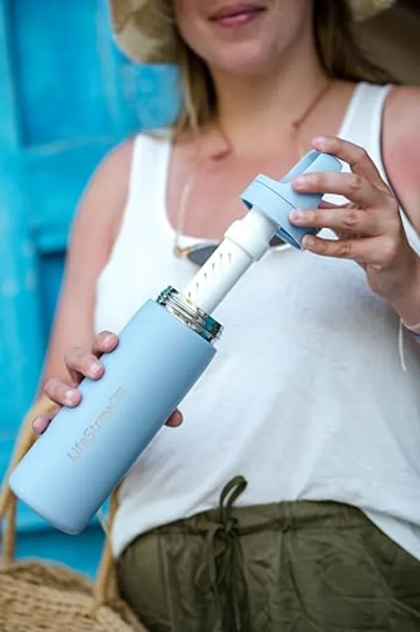 LifeStraw Go RVS Waterfilterfles 500ml afbeelding 4 — alt-tekst aanvullen