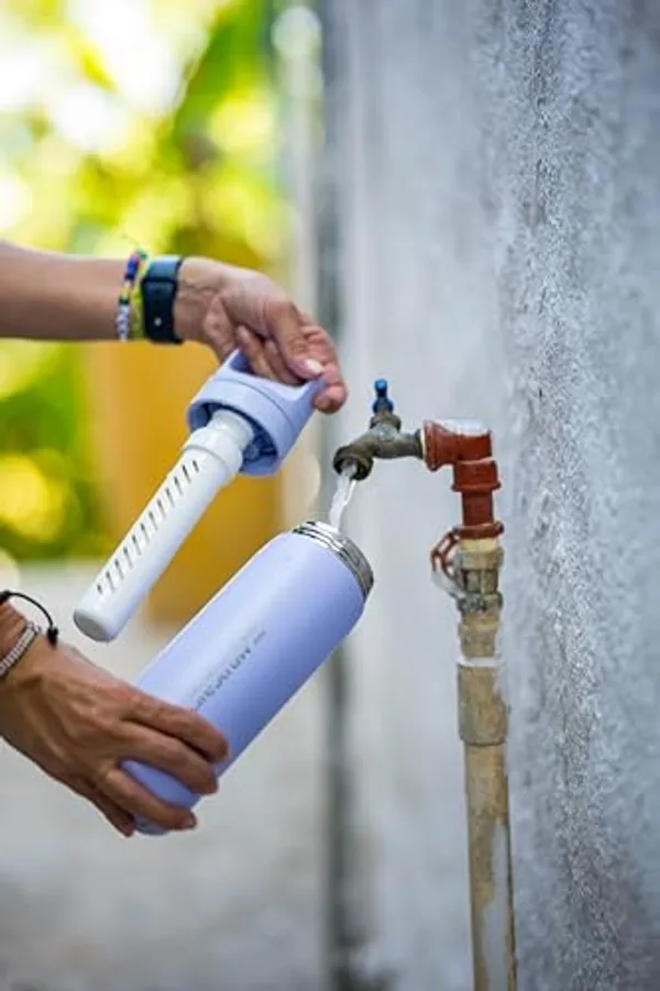 LifeStraw Go RVS Waterfilterfles 500ml afbeelding 5 — alt-tekst aanvullen