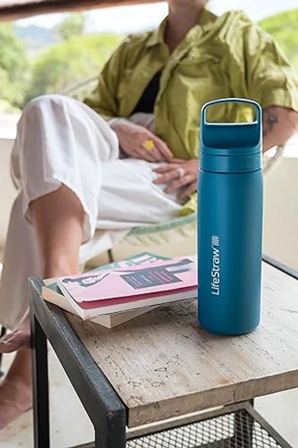 LifeStraw Go RVS Waterfilterfles 500ml afbeelding 6 — alt-tekst aanvullen
