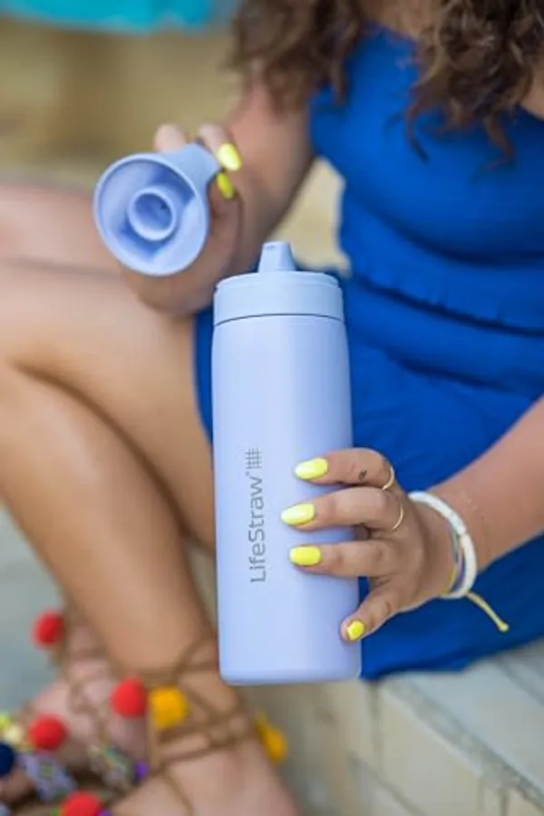 LifeStraw Go RVS Waterfilterfles 500ml afbeelding 7 — alt-tekst aanvullen