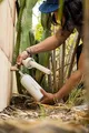 LifeStraw Go RVS 700ml bovenaanzicht met mondstuk en dop
