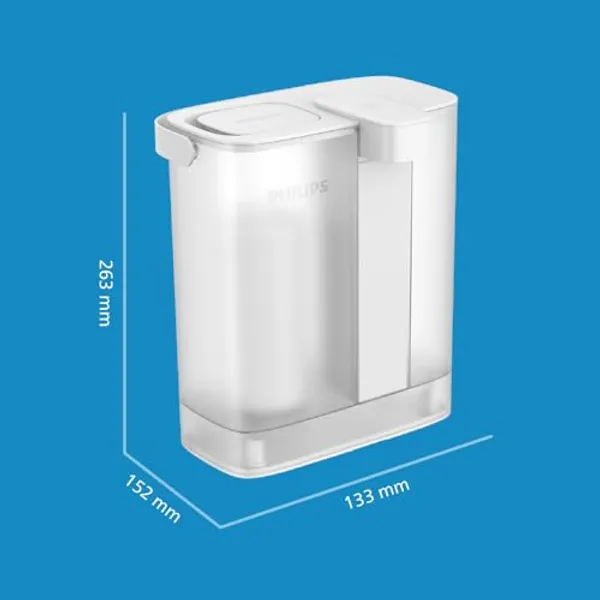 Philips AWP2980 Instant Waterfilter afmetingen