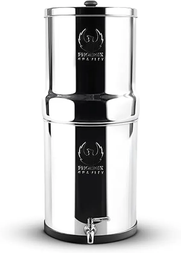 Phoenix Gravity 6 liter RVS waterfilter zonder standaard
