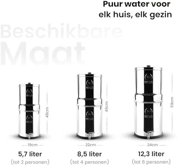 Phoenix Gravity 6L filterinstallatie