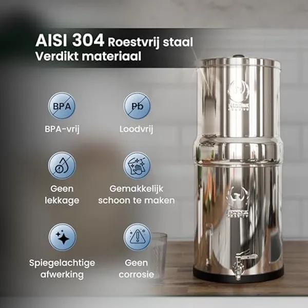 Phoenix Gravity 6L zuiveringsresultaten