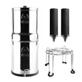 Phoenix Gravity Waterfilter 6 Liter — RVS zwaartekrachtfilter met RVS onderstel