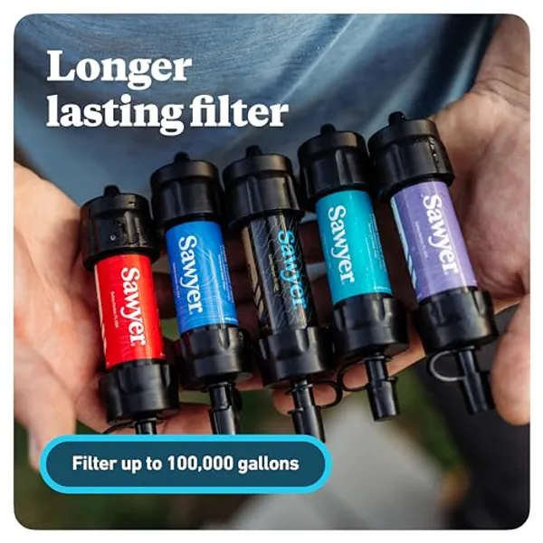 Sawyer MINI SP101 Waterfilter Groen afbeelding 3 — alt-tekst aanvullen