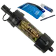Sawyer MINI SP107 waterfilter in camouflagepatroon met squeeze pouch en drinkrietje