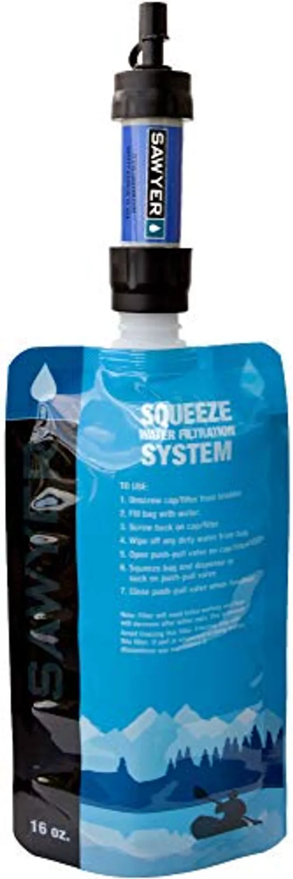 Sawyer MINI SP107 Waterfilter Camouflage afbeelding 2 — alt-tekst aanvullen