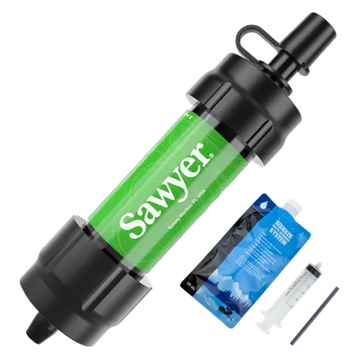 Sawyer MINI SP101 groen draagbaar waterfilter