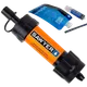 Sawyer MINI SP103 waterfilter in oranje met squeeze pouch en drinkrietje