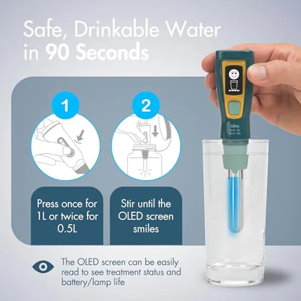 SteriPen Ultra UV Waterzuiveraar afbeelding 3 — alt-tekst aanvullen