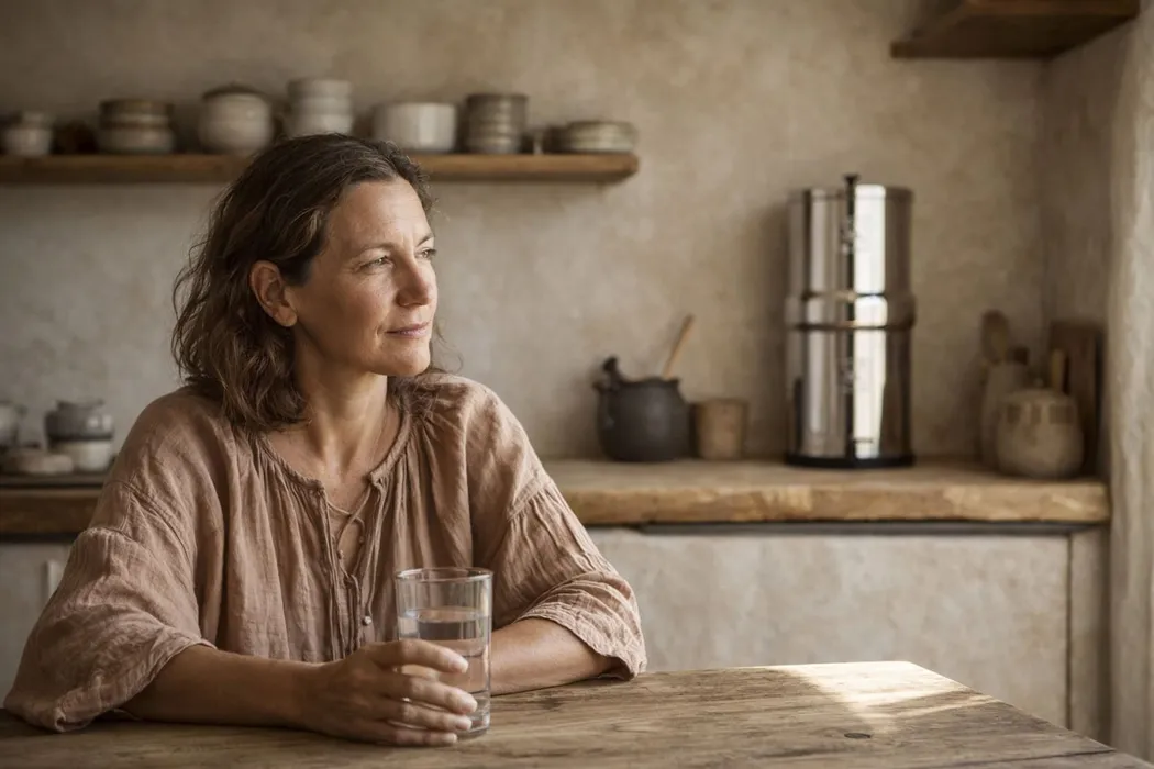 Cover for Helpt water drinken tegen huidveroudering?