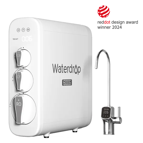 Waterdrop G3P600 omgekeerde osmose systeem vooraanzicht