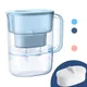 Waterdrop Lucid 10-cup waterfilterkan in skyblue met meegeleverd WD-PF-01A Plus filterpatroon en vier kleuropties