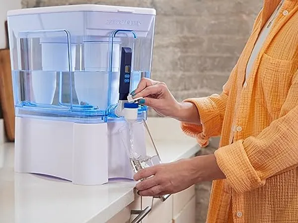 ZeroWater Ready-Read 12,3 liter zijaanzicht
