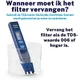 ZeroWater TDS-meter meet waterkwaliteit