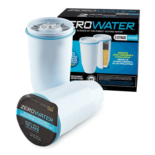 ZeroWater Vervangingsfilter 2-Pack vooraanzicht